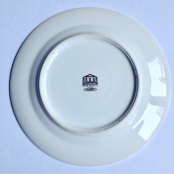 3/$15 Vintage ROYAL EMBASSY Pueblo Bread & Butter Plate Round Dish White 6 1/2” - Picture 3 of 16
